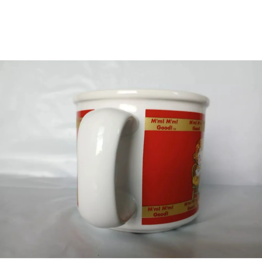 1998 Campbell's Soup Chef Kid “Mm! Mm! Good!” Mug/Cup/Bowl 14oz Houston Harvest!